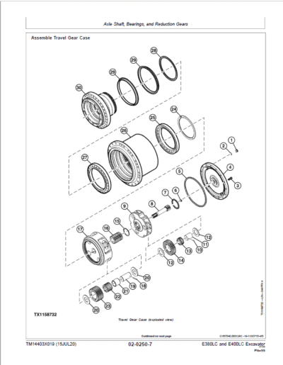 John Deere E380LC, E400LC Excavator Repair Manual - Image 4