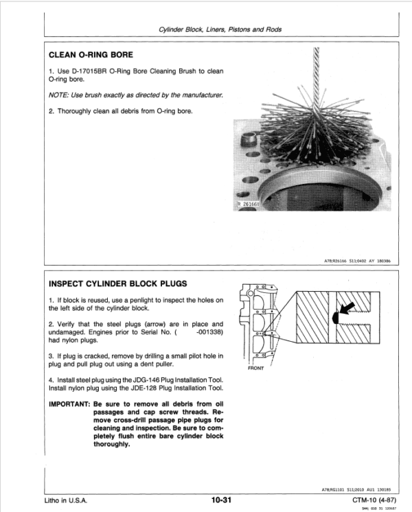 John Deere 8955 Engines Service Repair Manual John Deere 8955 Engines Service Repair Manual - Image 4