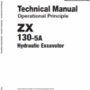 Hitachi ZX130-5A Excavator Service Repair Manual