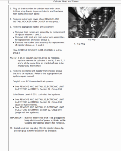 John Deere PowerTech 10.5L, 12.5L Diesel Engines Service Manual - Image 4