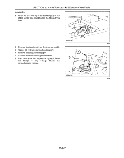 New Holland Tv6070 Bidirectional Tractor Parts Catalog Manual - Image 2