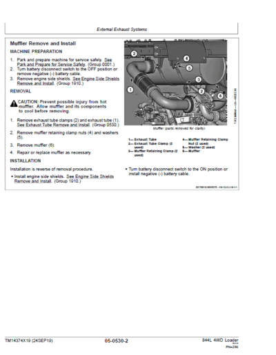 Comprehensive Guide to John Deere 844L 4WD Loader Repair Manual - Image 4