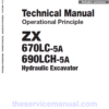 Hitachi ZX670LC-5A and ZX690LCH-5A Excavator Service Repair Manual