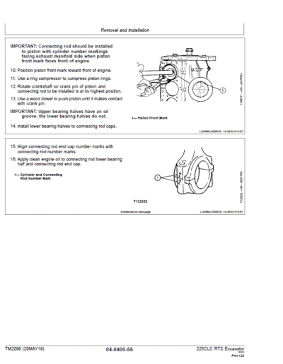 John Deere 225CLC RTS Excavator Repair Service Manual - Image 4