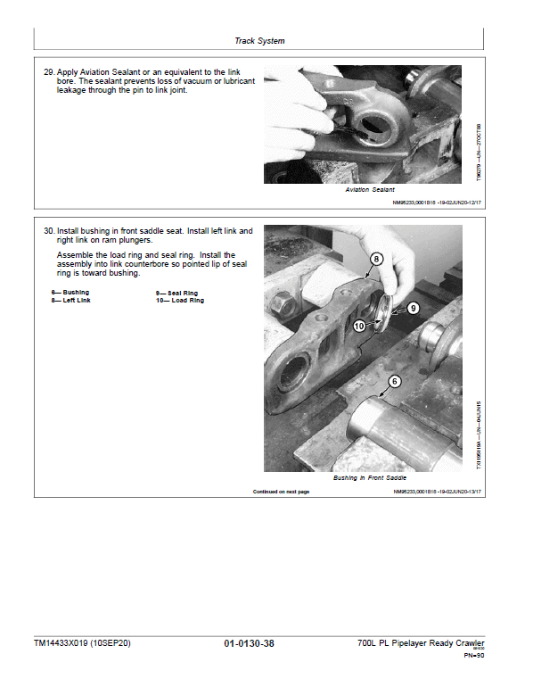 John Deere 700L PL Crawler Dozer Repair Technical Manual (S.N after F383562 – ) John Deere 700L PL Crawler Dozer Repair Technical Manual (S.N after F383562 – ) - Image 4