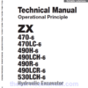 Hitachi ZX470-6, ZX490LCH-6 and ZX530LCH-6 Excavator Repair Manual