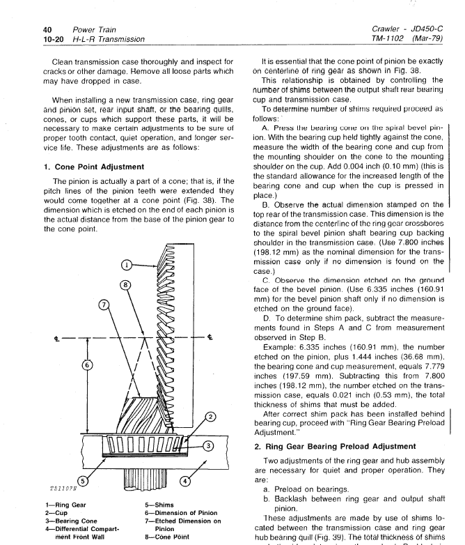 John Deere 450C Crawler Service Manual TM1102 John Deere 450C Crawler Service Manual TM1102 - Image 3