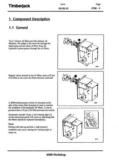 Timberjack 608B Carrier Service Repair Manual - Image 4