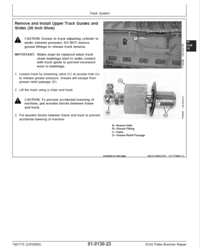 John Deere 653G Feller Buncher Services Repair Manual - Image 4