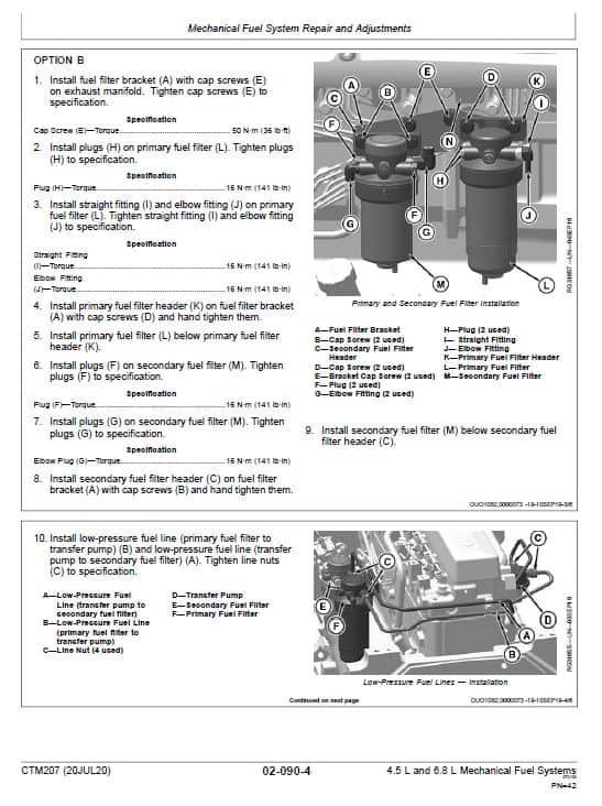 John Deere PowerTech 4.5L, 6.8L Diesel Engines Component Technical Manual John Deere PowerTech 4.5L, 6.8L Diesel Engines Component Technical Manual - Image 3