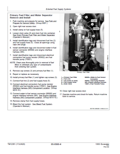 John Deere 130GLC Excavator Repair Services Manual - Image 4