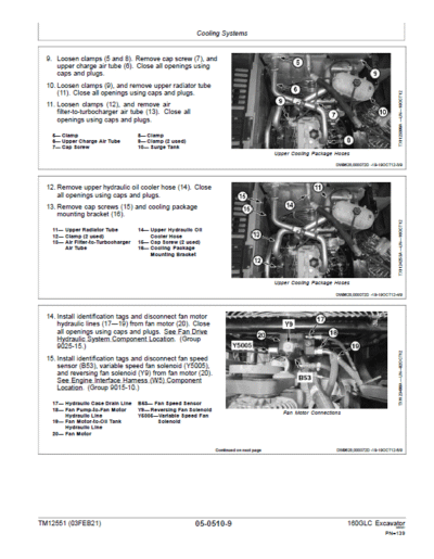 John Deere 160GLC Excavator Repair Services Manual - Image 4