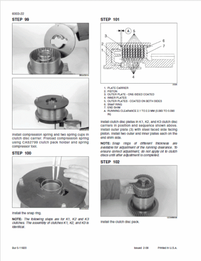 Case 521E TIER 3 Wheel Loader Service Repair Manual - Image 3