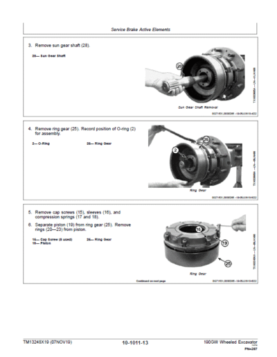 John Deere 190GW Wheeled Excavator Repair Service Manual - Image 4