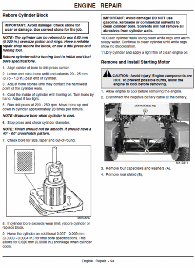 John Deere 647, 657, 667 QuickTrak Technical Service Manual - Image 4