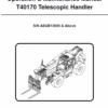 Bobcat T40140, T40170, T40180 Telescopic Handler Service Repair Manual