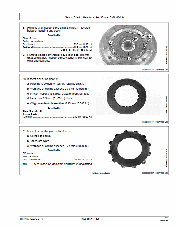 John Deere 670B, 672B, 770B, 770BH, 772B, 772BH Motor Grader Technical Manual John Deere 670B, 672B, 770B, 770BH, 772B, 772BH Motor Grader Technical Manual - Image 3