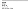 New Holland T7.290 T7.315 Autocommand Tractor Tier 4b Operator Manual