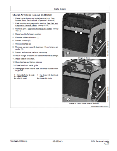 John Deere 310K Backhoe Loader Repair Technical Manual (S.N after C219607 & D219607 – ) - Image 3