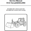 Bobcat V518 Versa HANDLER Telescopic Service Manual