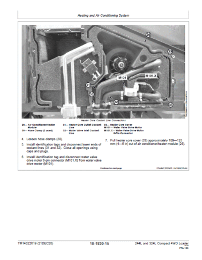 John Deere 244L, 324L Compact 4WD Loader Repair Technical Manual - Image 2