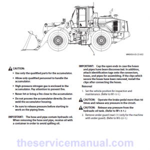 Hitachi ZW220-6 Wheel Loader Service Repair Manual Hitachi ZW220-6 Wheel Loader Service Repair Manual - Image 3