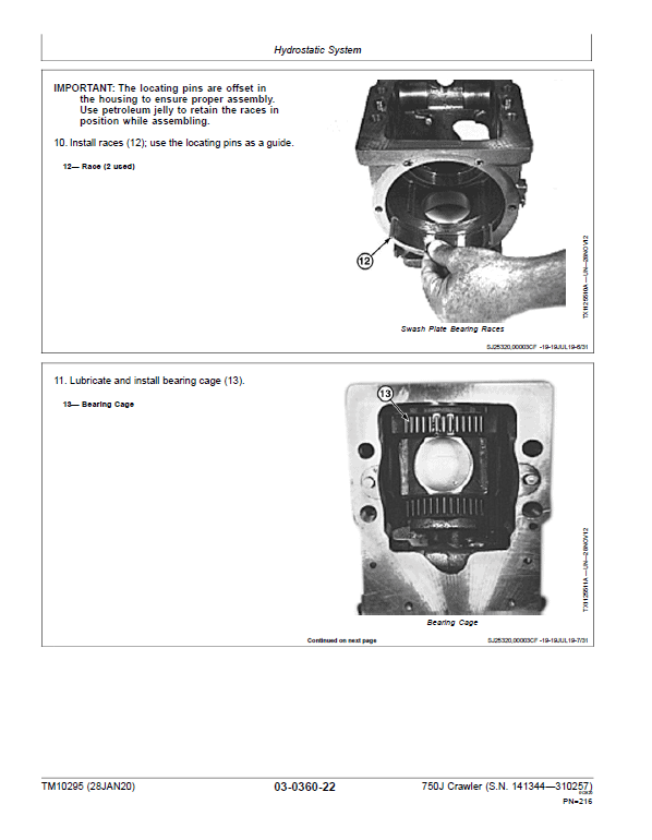 John Deere 750J Crawler Dozer Technical Manual (SN. from D219963-D310257) John Deere 750J Crawler Dozer Technical Manual (SN. from D219963-D310257) - Image 4