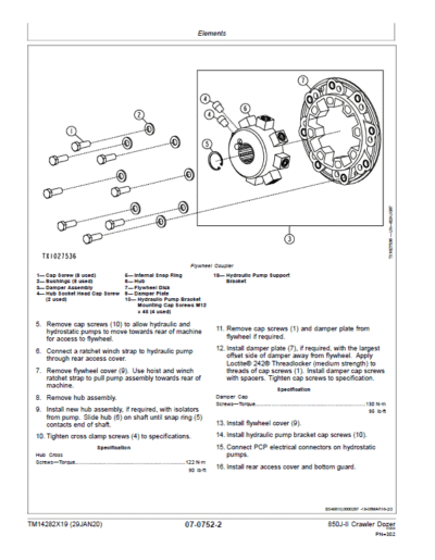 John Deere 850J-II Crawler Dozer Service Manual - Image 4
