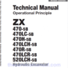 Hitachi ZX470-5B, ZX470LCH-5B and ZX520LCH-5B Excavator Service Repair Manual