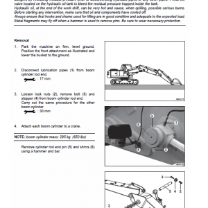 New Holland E385B ROPS Tier 3 Excavator Service Manual New Holland E385B ROPS Tier 3 Excavator Service Manual - Image 3