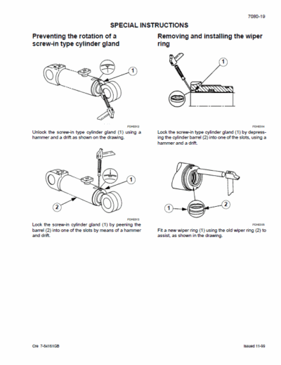 Case 788 788c 788p Crawler Service Manual - Image 3