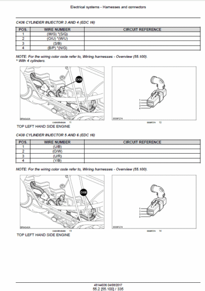 New Holland T1254B T1404B Tractor Service Manual - Image 3