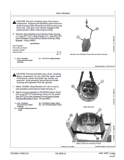 John Deere 444K 4WD Loader Engine 4045HDW54 (T3) Technical Manual - Image 4