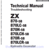 Hitachi ZX870-5B Excavator Service Repair Manual