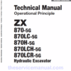 Hitachi ZX870-5G Excavator Service Repair Manual
