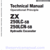 Hitachi ZX250LC-5B and ZX250LCN-5B ZAXIS Excavator Repair Manual