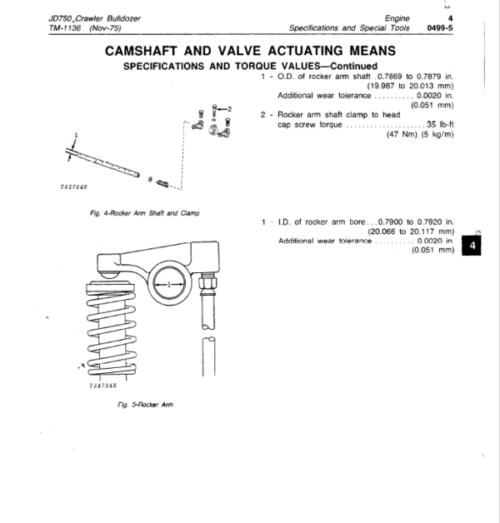 John Deere 750 Crawler Repair Technical Manual (TM1136)