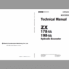 Hitachi ZX17U-5A and ZX19U-5A Excavator Service Repair Manual