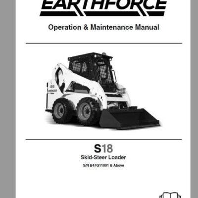 Bobcat Earthforce S16, S18 Skid-Steer Loader Service Repair Manual