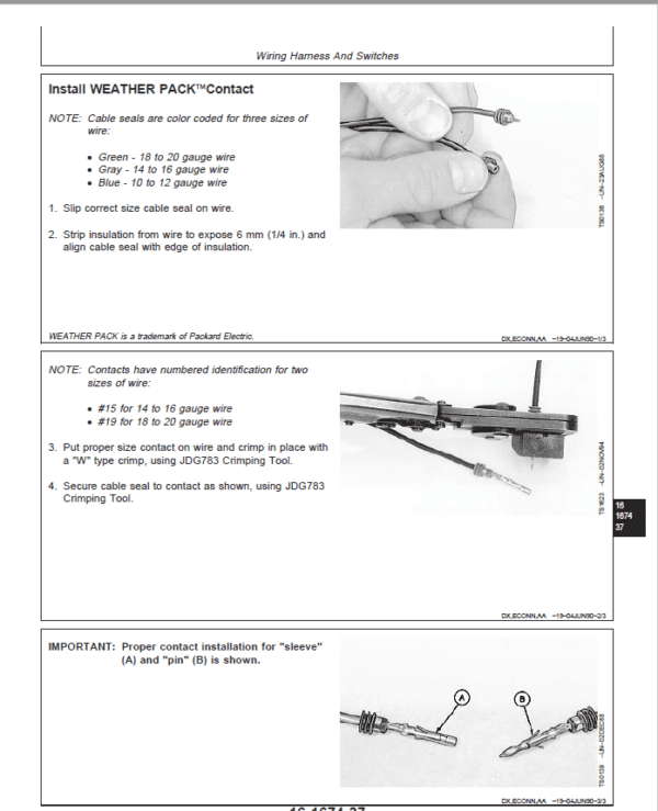 John Deere 653E Feller Buncher Service Repair Manual John Deere 653E Feller Buncher Service Repair Manual - Image 3