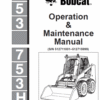 Bobcat 753 and 753HF Skid-Steer Loader Service Manual