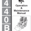 Bobcat 440B Skid-Steer Loader Service Manual