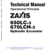Hitachi ZX650LC-3 and ZX670LCH-3 Excavator Service Repair Manual