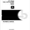 John Deere 444D, 544D and 644D Loader Technical Manual