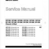 Caterpillar Gp25K Gp30K Gp35K Forklift Service Repair Manual
