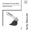 Gehl Z17 Gen 2, Mustang 170Z Nxt 2 Excavator Repair Service Manual