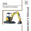 Gehl Z25, Mustang 250Z Repair Service Manual