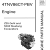 Gehl Z55, Mustang 550Z Compact Excavator Repair Service Manual