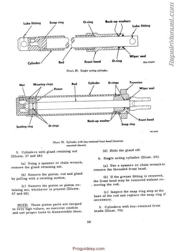 Case 3120 3140 Backhoes Service Manual