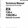 Hitachi ZX130-6 and ZX130LCN-6 Excavator Service Repair Manual
